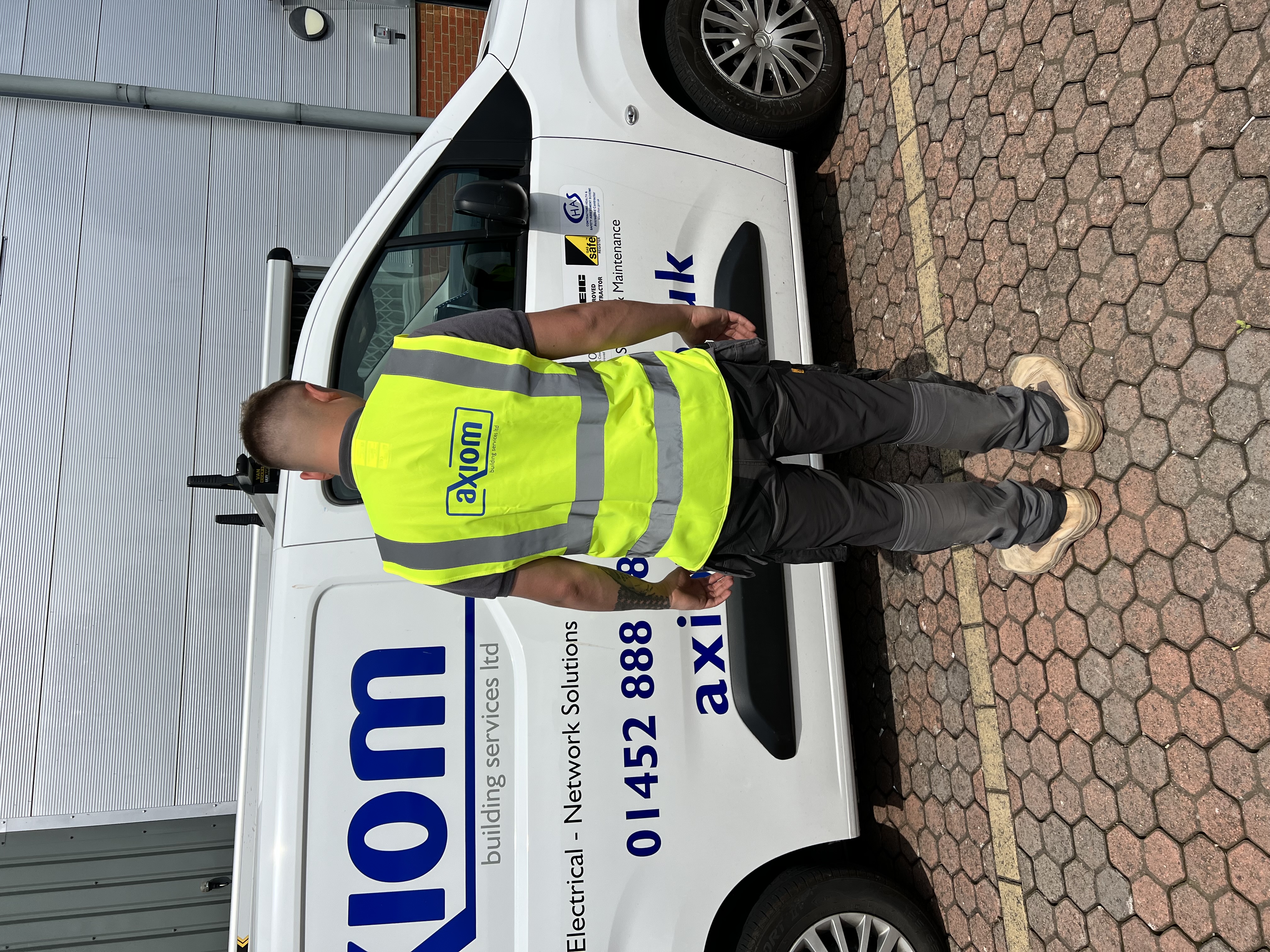 Hi-Vis Vests Printed Reverse Hi-Vis Vest Printing