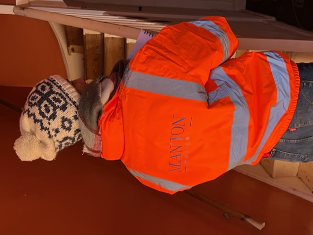 Hi Visibility Jacket orange hi vis jacket