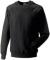 Black Russell Classic Sweatshirt (7620M)