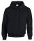 Black Gildan Heavy Blend Hooded Sweatshirt (GD057)