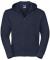 French Navy Russell Authentic Zipped Hooded Sweatshirt (J266M)