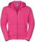 Fuchsia Russell Authentic Zipped Hooded Sweatshirt (J266M)