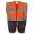 Orange & Black Yoko Executive Hi Vis Waistcoat (YK002)
