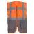 Orange & Grey Yoko Executive Hi Vis Waistcoat (YK002)