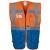 Orange & Royal Yoko Executive Hi Vis Waistcoat (YK002)