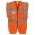 Orange Yoko Executive Hi Vis Waistcoat (YK002)