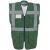 Paramedic Green Yoko Executive Hi Vis Waistcoat (YK002)