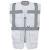 White Yoko Executive Hi Vis Waistcoat (YK002)
