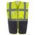 Yellow & Navy Yoko Executive Hi Vis Waistcoat (YK002)