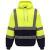 Yellow & Navy Yoko Hi-vis Pull Over Hoodie (YK032)