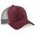 Burgundy / Light Grey Snapback trucker (BC640)