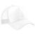 White Snapback trucker (BC640)
