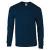 Navy Gildan Ultra Cotton Long Sleeve T-Shirt (GD014)