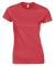 cherry red Softstyle™ women ringspun t-shirt GD072