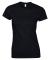 black Softstyle™ women ringspun t-shirt GD072
