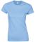 light blue Softstyle™ women ringspun t-shirt GD072