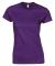 purple Softstyle™ women ringspun t-shirt GD072