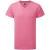 Pink Marl Russell V Neck HD T (J166M)
