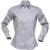 Silver Grey Kustom Kit Long Sleeve Corporate Oxford Blouse (KK702)