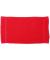 red Luxury range hand towel TC003
