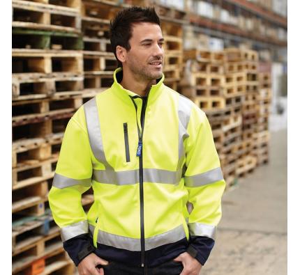 Yoko Hi-vis Softshell Jacket (YK040)