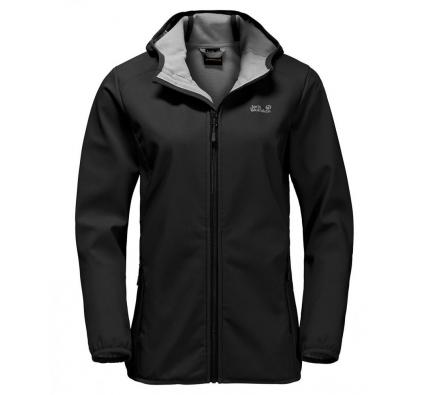 Jack Wolfskin Ladies Hooded Softshell (JW008) Jack Wolfskin Ladies Hooded Softshell (JW008)