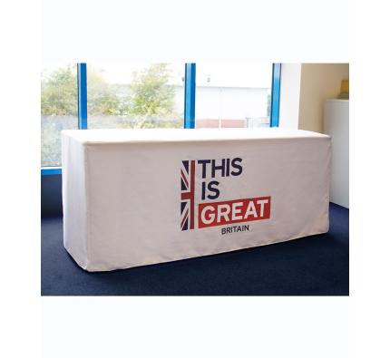 printed fitted table cloth