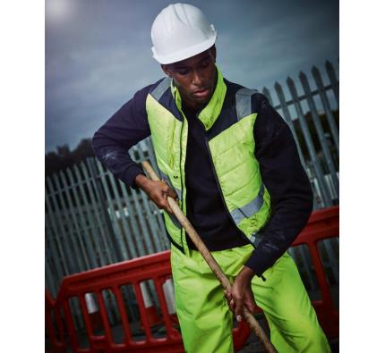 Regatta Pro hi-vis thermal bodywarmer (RG455)