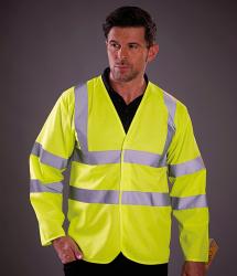 Yoko Hi-vis Long Sleeve Waistcoat (YK007)
